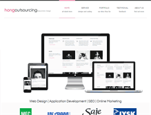 Tablet Screenshot of hongoutsourcing.com